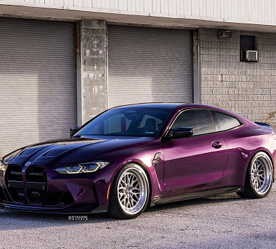 Фото дисков Strasse Wheels SV10M Track на BMW 4/M4 (G22/G82)