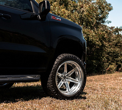 Фото дисков Anrky AN36-S на Chevrolet Silverado IV