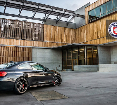 Фото дисков HRE P104 на BMW 4/M4 (F32/F82)