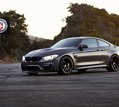 Фото дисков HRE R101 Lightweight на BMW 4/M4 (F32/F82)