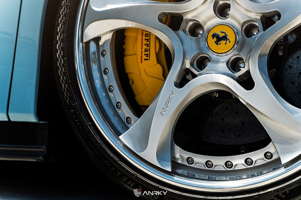 Фото дисков Anrky XR-305 Глянцевый лак на Ferrari SF90