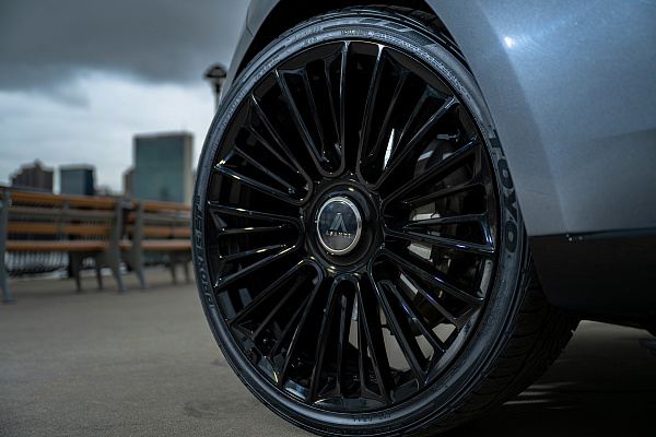 Фото дисков Asanti PREMIER Черный глянец на Land Rover Range Rover V