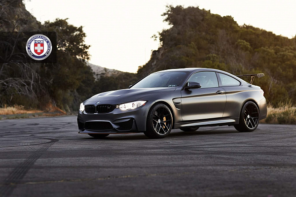 Фото дисков HRE R101 Lightweight Черный глянец на BMW 4/M4 (F32/F82)