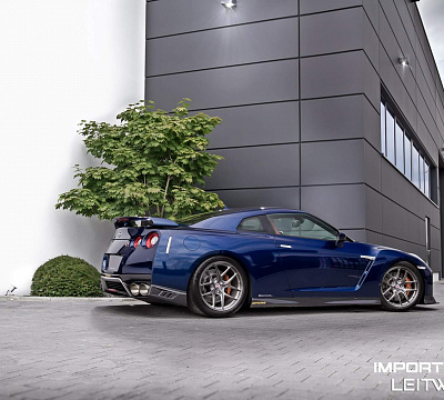 Фото дисков HRE R101 Lightweight на Nissan GT-R
