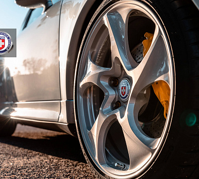 Фото дисков HRE 522M на Porsche 911 IV