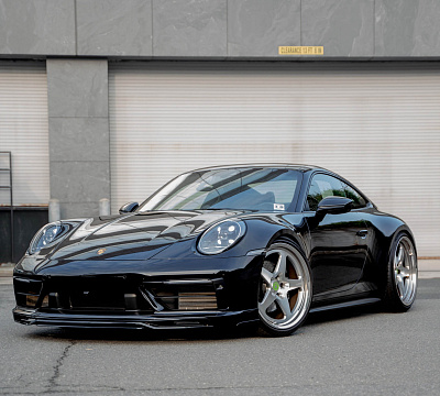 Фото дисков HRE 527 на Porsche 911 VIII