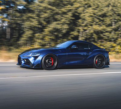 Фото дисков Vossen HF-5 на Toyota Supra A90