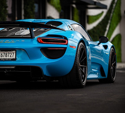 Фото дисков Anrky AN38 на Porsche 918 Spyder