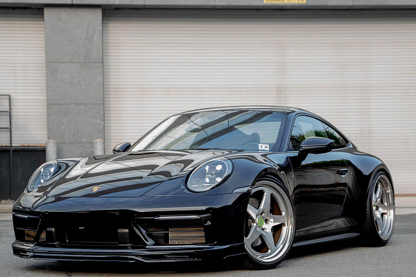 Фото дисков HRE 527 Глянцевый лак на Porsche 911 VIII