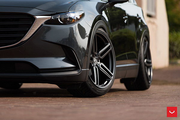 Фото дисков Vossen HF-1 Сатиновый графит на Mazda CX-9 II