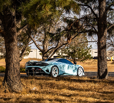 Фото дисков Brixton Forged NC01-R на McLaren 720S