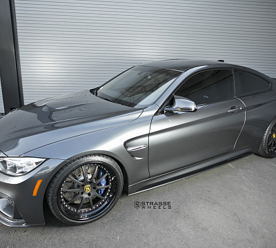 Фото дисков Strasse Wheels R10 Performance на BMW 4/M4 (F32/F82)