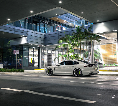 Фото дисков Anrky AN39 на Porsche Panamera III