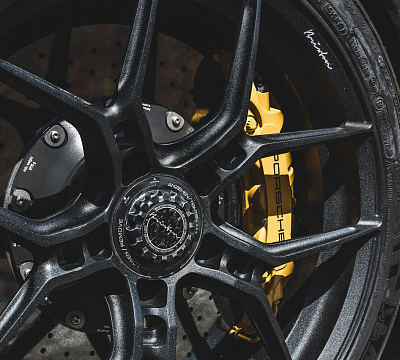 Фото дисков Brixton Forged CM5-R на Porsche 911 VII