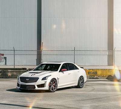 Фото дисков Vossen HF-5 на Cadillac CTS III