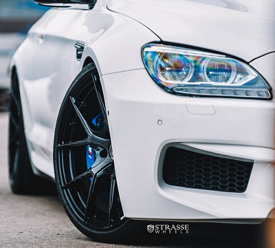 Фото дисков Strasse Wheels SM5R Deep Concave Monoblock на BMW 6/M6 (F06/F13/F12)