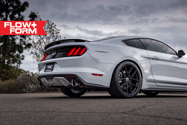 Фото дисков HRE FF21 Черный сатин на Ford Mustang VI