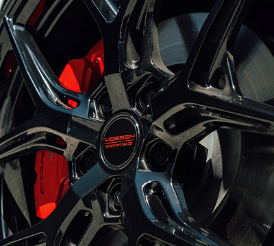 Фото дисков Vossen HF-5 на Chevrolet Corvette C8