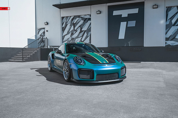 Фото дисков Anrky RS1 Полированный лак на Porsche 911 VII