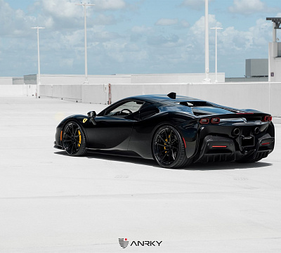Фото дисков Anrky AN23 на Ferrari 812