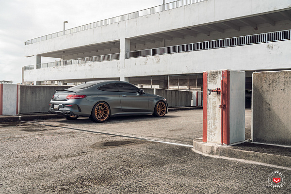 Фото дисков Vossen M-X2 Глянцевая темная медь на Mercedes-Benz C-Class (W205)