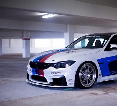 Фото дисков HRE 301 на BMW 3/M3 (F3x/F80)