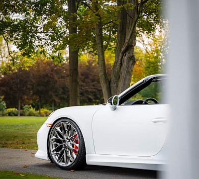 Фото дисков HRE P200 на Porsche 911 VII