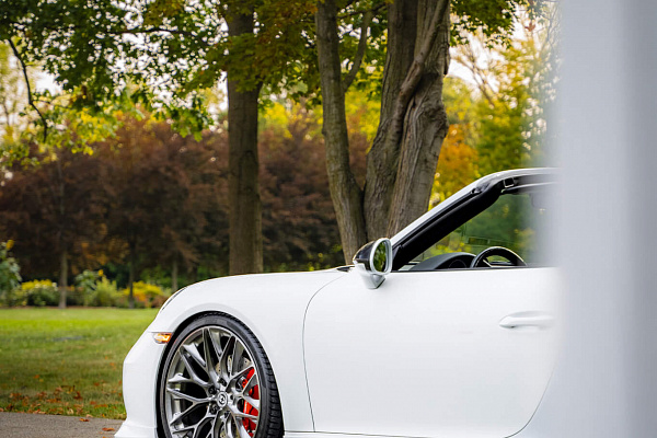 Фото дисков HRE P200 Глянцевый тонированный лак на Porsche 911 VII