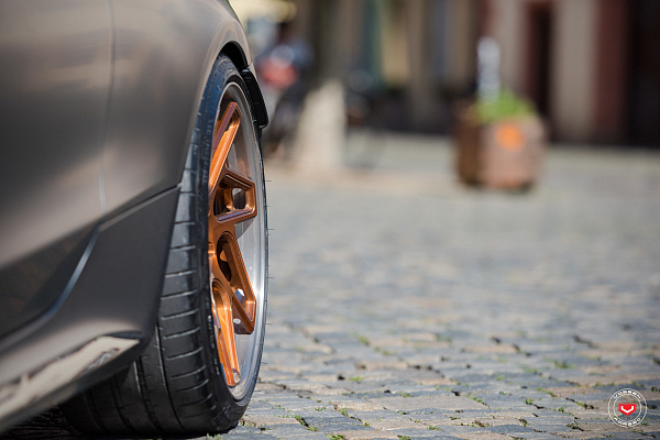 Фото дисков Vossen CG-209T (3-Piece) Глянцевая медь на Mercedes-Benz C-Class (W205)