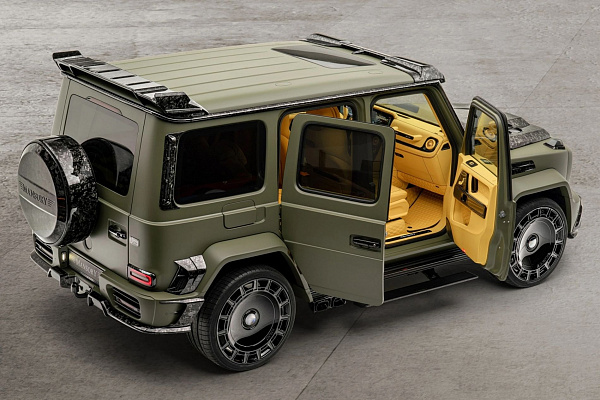 Фото дисков Mansory FD.15 Черный глянец на Mercedes-Benz G-Class III
