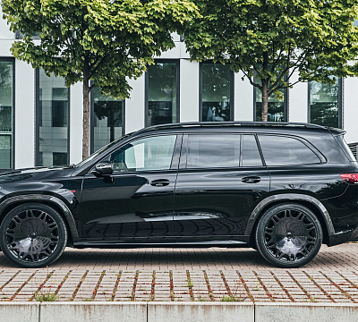 Фото дисков BRABUS Monoblock M (Platinum Edition) на Mercedes-Benz GLS (X167)