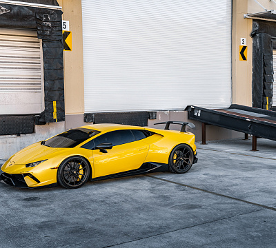 Фото дисков Vossen M-X2 на Lamborghini Huracan