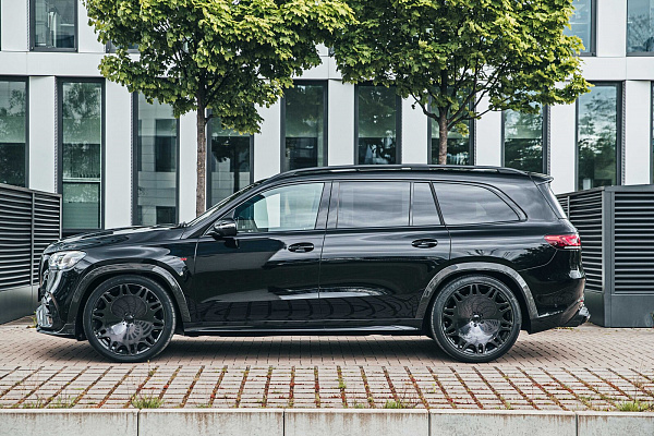 Фото дисков BRABUS Monoblock M (Platinum Edition) Черный глянец на Mercedes-Benz GLS (X167)