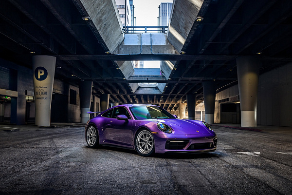 Фото дисков Brixton Forged PF12 R / RS Глянцевый лак на Porsche 911 VIII