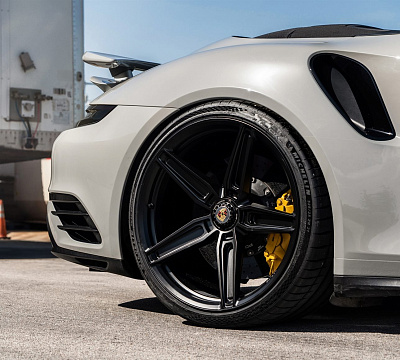 Фото дисков Anrky AN15 на Porsche 911 VII