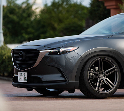 Фото дисков Vossen HF-1 на Mazda CX-9 II