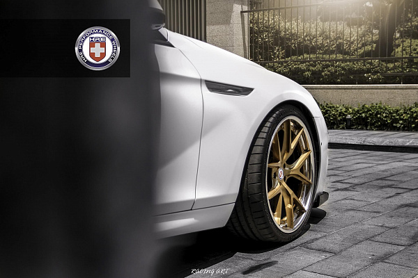 Фото дисков HRE S101 Глянцевое золото на BMW 6/M6 (F06/F13/F12)