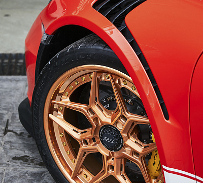 Фото дисков Vossen EVO-4R (3-Piece) на Porsche 911 VIII