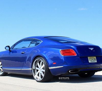 Фото дисков Strasse Wheels T8 Signature на Bentley Continental GT II