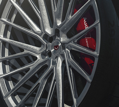 Фото дисков Vossen EVO-5 на Audi Q8