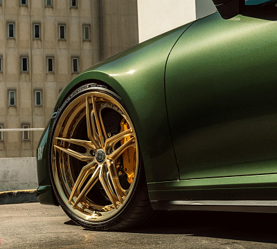 Фото дисков HRE S107SC на Porsche 911 VIII