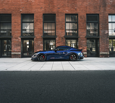 Фото дисков Vossen HF-5 на Toyota Supra A90
