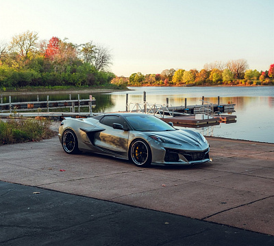 Фото дисков Anrky AN31 на Chevrolet Corvette C8