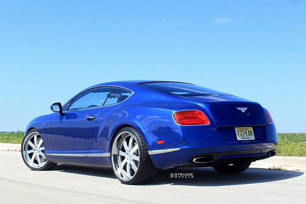 Фото дисков Strasse Wheels T8 Signature Глянцевый лак на Bentley Continental GT II