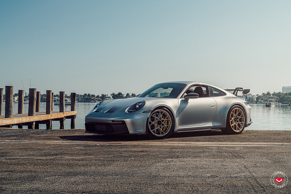 Фото дисков Vossen S21-07 Глянцевая шампань на Porsche 911 VIII