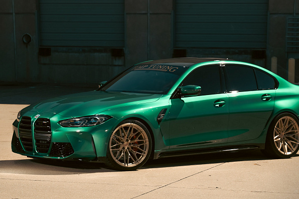 Фото дисков Vossen S21-02 Глянцевая шампань на BMW 3/M3 (G2x/G80)