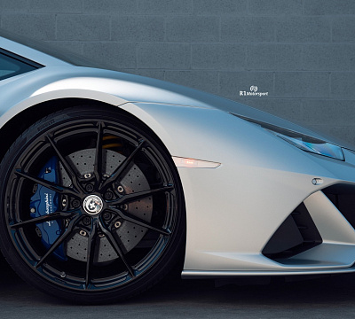 Фото дисков HRE P104SC на Lamborghini Huracan