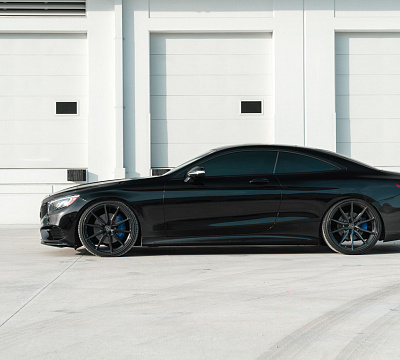 Фото дисков Vossen HF-3 на Mercedes-Benz S-Class (W222, C217)