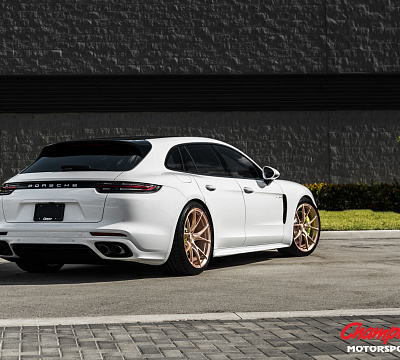 Фото дисков Vossen RS74 на Porsche Panamera II
