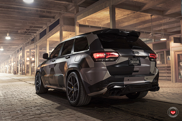 Фото дисков Vossen S21-01 Сатиновый темный лак на Jeep Grand Cherokee IV